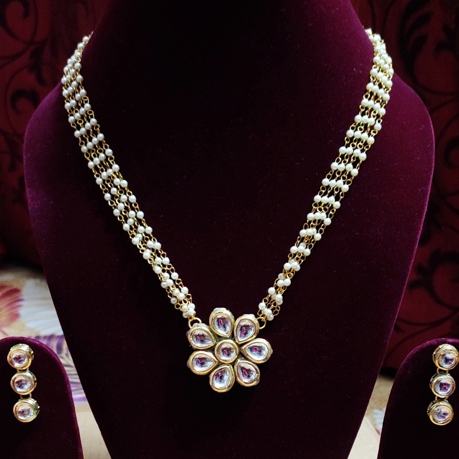 Ganthan Mala Long Pendant set