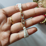 Evil Eye Charm & Beaded Bracelet and Rakhi