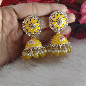 Yellow Stone Trending Jhumka